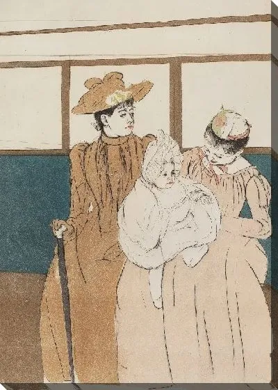 Картина В омнибусе 