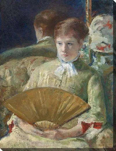 Картина Женщина с веером 