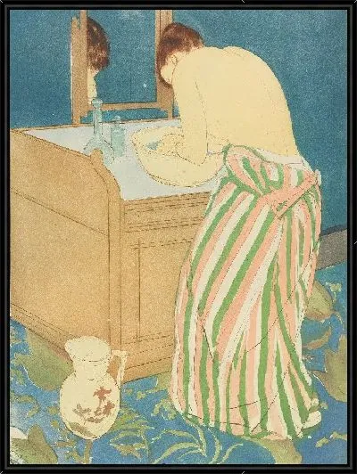 Картина Купание женщины