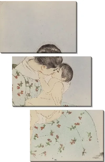 Картина Поцелуй матери 