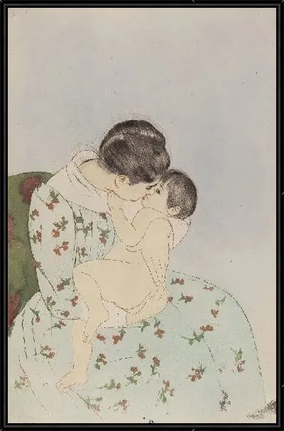 Картина Поцелуй матери 