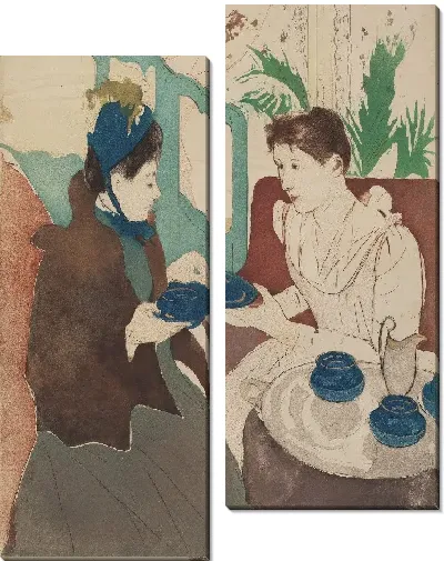 Картина Вечернее чаепитие 