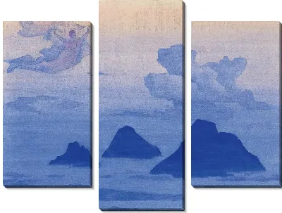 Картина Выше гор. Из серии «Его страна»