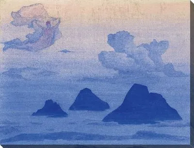 Картина Выше гор. Из серии «Его страна»