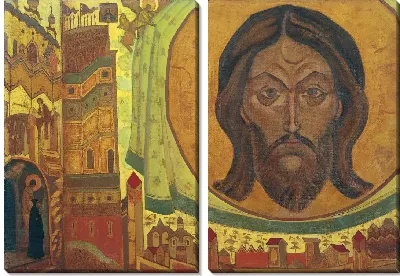 Картина И мы видим. Из серии «Sancta»
