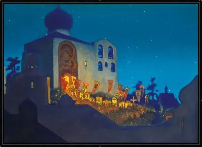 Небесные силы служат нам незаметно (Пасхальная ночь)