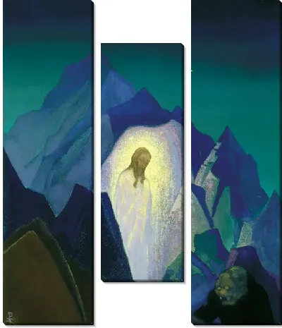 Картина Христос в пустыне