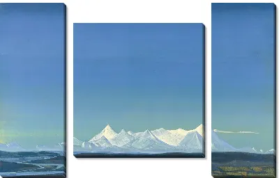 Картина Величайший и святейший из тангла из серии «Шамбала»