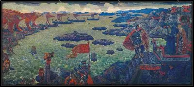 Картина Готов к походу (Варягское море)