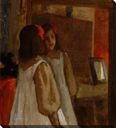 Картина Алиса в зеркале