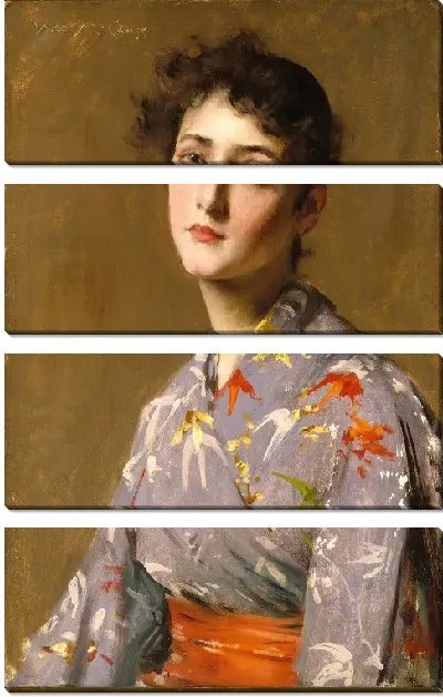 Картина Girl in a Japanese Costume