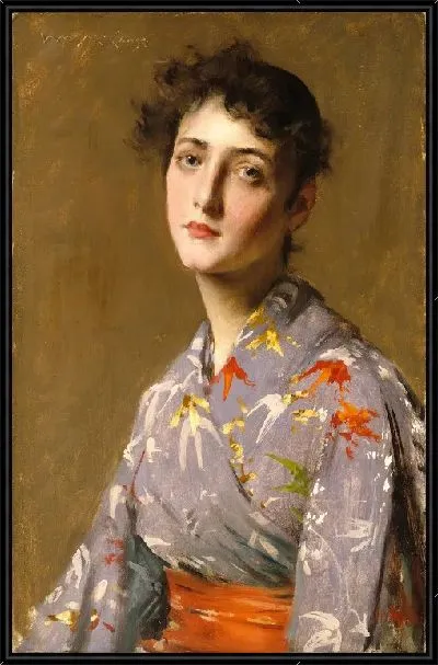 Картина Girl in a Japanese Costume