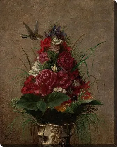 Картина Натюрморт с колибри