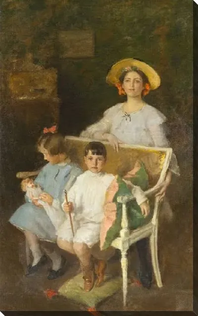 Картина Портретная группа (Дороти, Елена и Боб)