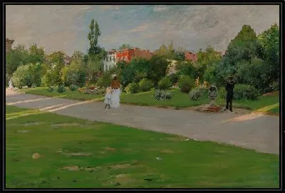 Картина Park in Brooklyn (formerly Prospect Park, Brooklyn)