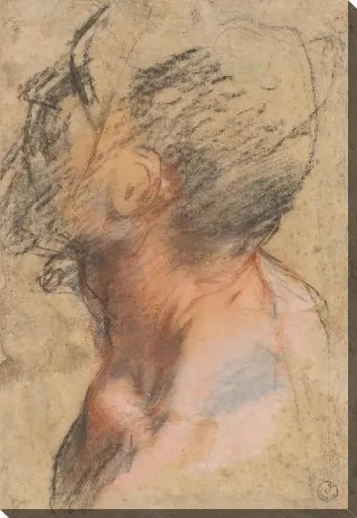 Картина Голова человека (для «Призыва Святого Андрея», Брюссель, Королевские музеи изящных искусств Бельгии)