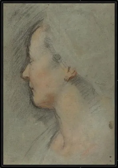 Картина Голова женщины