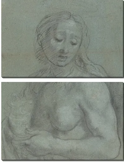 Картина Поясница Марии Магдалины [verso]