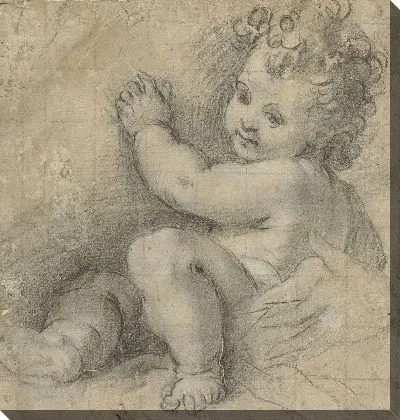 Картина Дитя Христа с рукой Марии