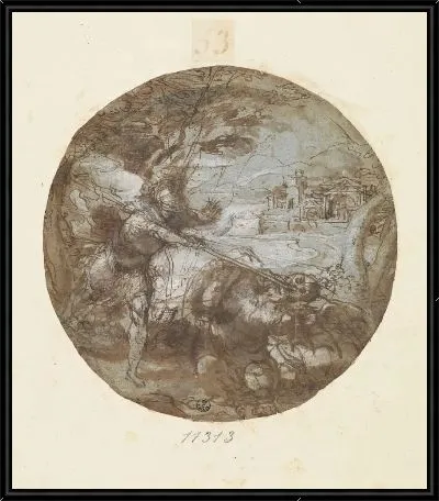 Святой Кресечино убивает дракона