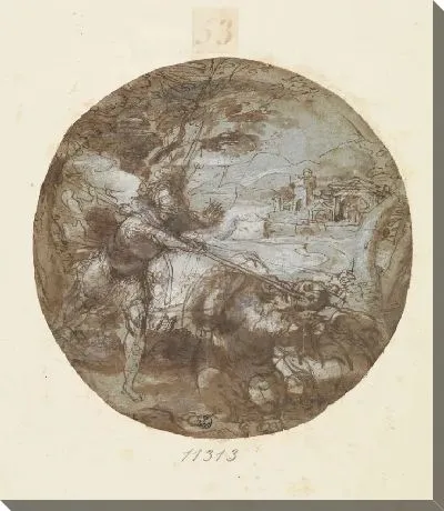 Святой Кресечино убивает дракона