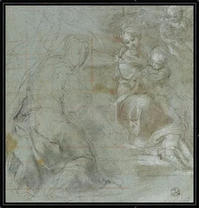 Частичное изучение Святого Семейства (Ватикан, Казино Пия IV)