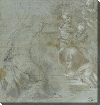 Частичное изучение Святого Семейства (Ватикан, Казино Пия IV)