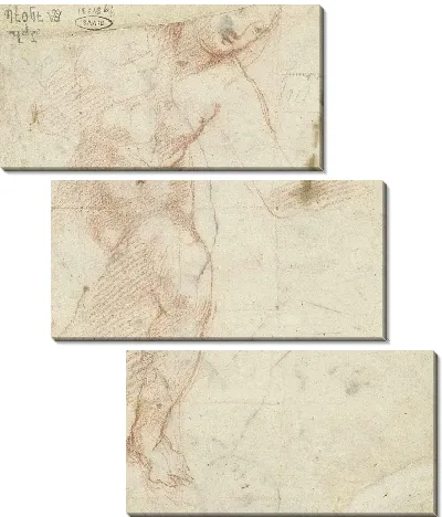 Картина Этюд матери с ребенком на руках