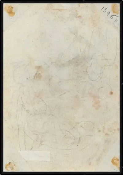 Картина Три эскиза фигур