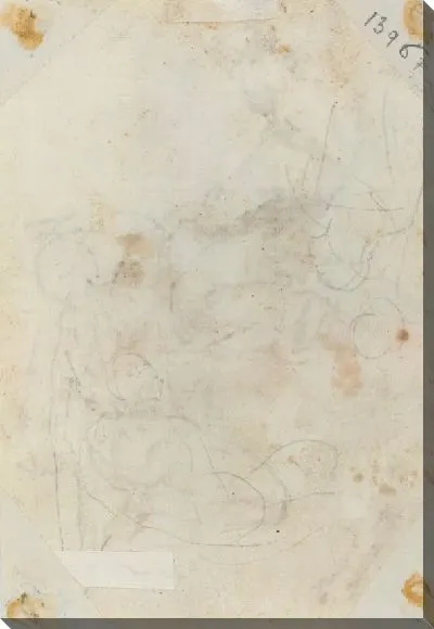 Картина Три эскиза фигур