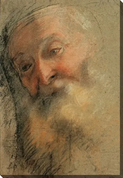 Картина Голова старого бородатого мужчины, 1584-1586