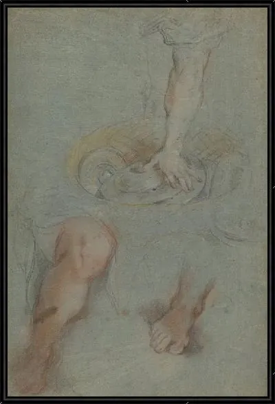 Картина Этюд для слуги в «Тайной вечере»