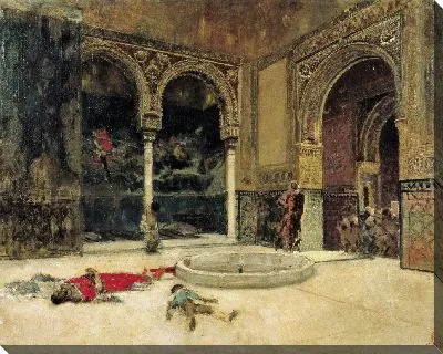 Картина Убийство Абенсерраджес