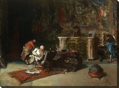 Картина Коллекционер печати