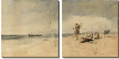 Картина Африканский пляж