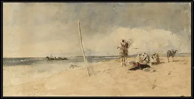 Картина Африканский пляж