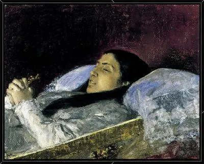 Мисс дель Кастильо на смертном одре