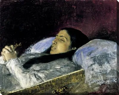 Мисс дель Кастильо на смертном одре