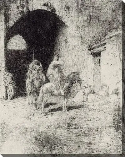 Картина Касба Страж в Тетуане