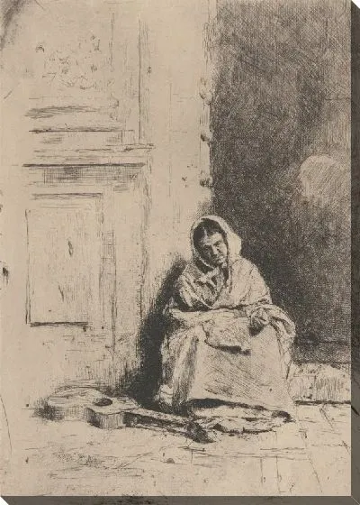 Картина Нищий