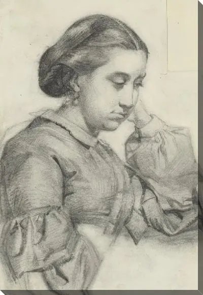 Картина Бюст молодой леди