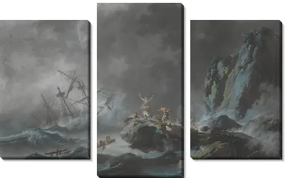 Кораблекрушение в шторм