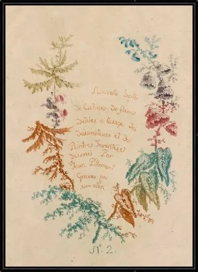 Картина Титульный лист для "Нового костюма идеальных цветочных тетрадей" № 2