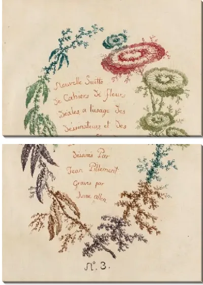 Картина Титульный лист для «Нового костюма идеальных цветочных тетрадей» № 3