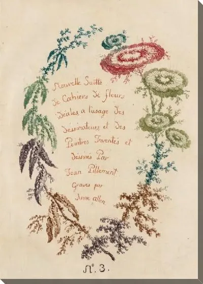 Картина Титульный лист для «Нового костюма идеальных цветочных тетрадей» № 3