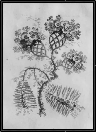 Картина Орнамент от Nouvelle Suite de Fleurs Idéale