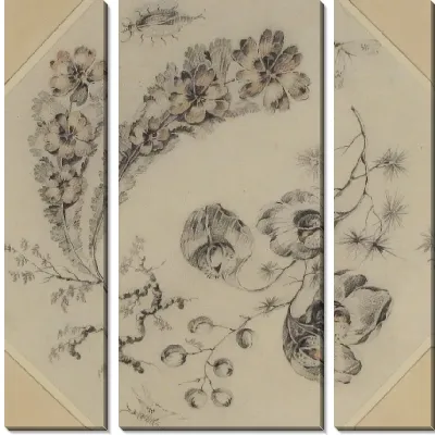 Картина Дизайн для Фэнтези Ветки Цветов