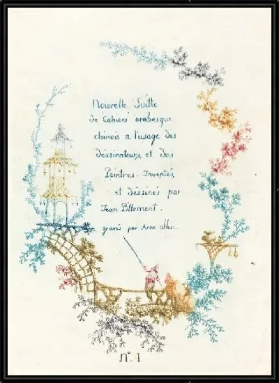 Картина Титульный лист для новой сюиты китайских арабесок