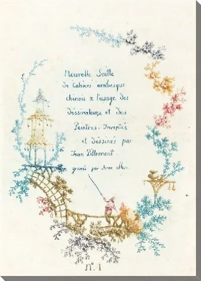 Картина Титульный лист для новой сюиты китайских арабесок