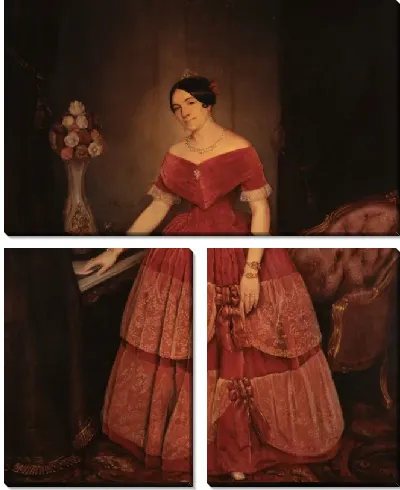 Картина Портрет Мануэлиты Росас